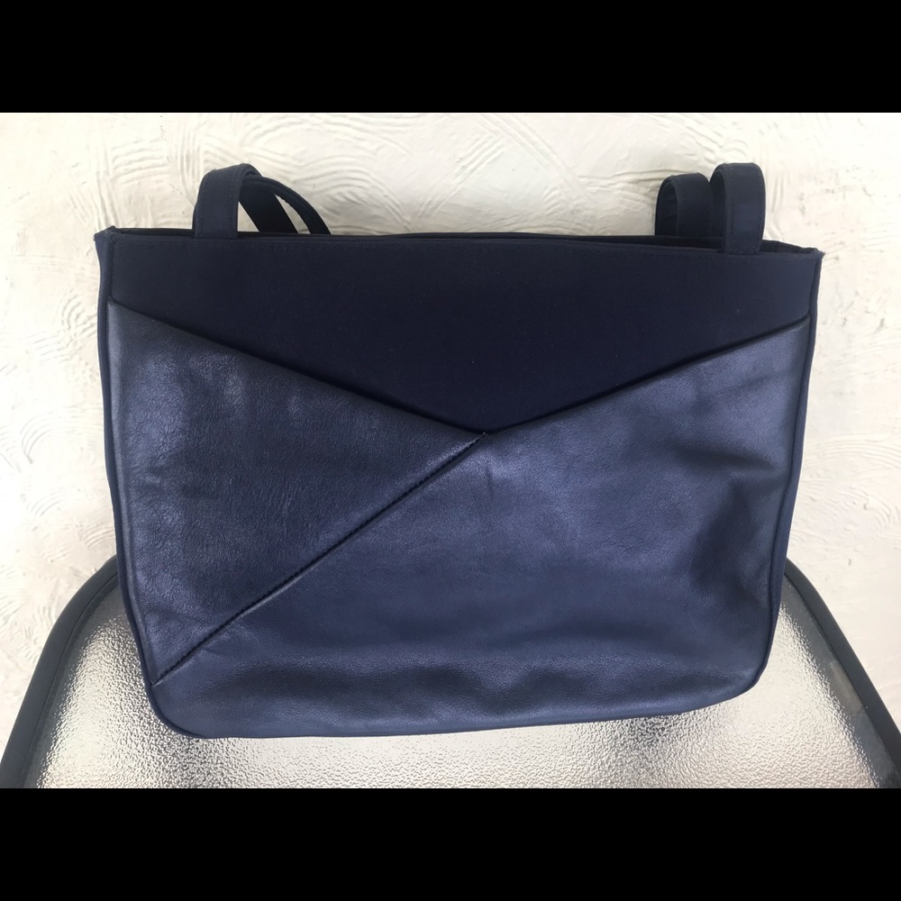 Hush Puppies Navy Blue Shoulder Bag